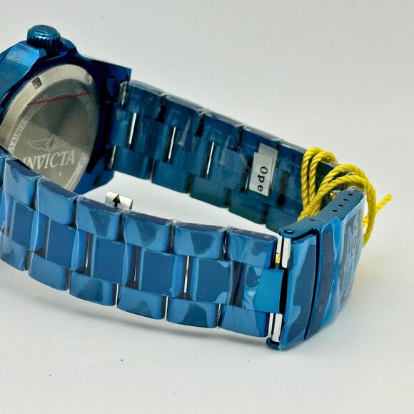 Invicta 37409 Pro Diver 44mm Turquoise Blue Quartz Stainless Steel Watch NEW - Picture 9 of 9